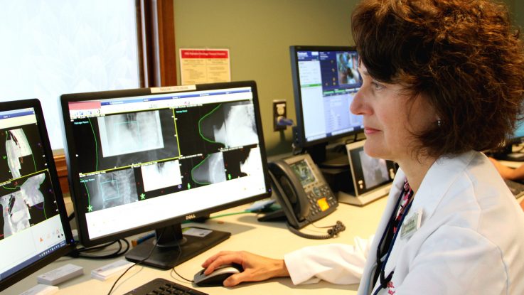 Dr. Julia White led a study at The Ohio State University Comprehensive Cancer Center– Arthur G. James Cancer Hospital and Richard J. Solove Research Institute that found many breast cancer patients can benefit from partial-breast radiation, an option that is much shorter than standard radiation after lumpectomy.